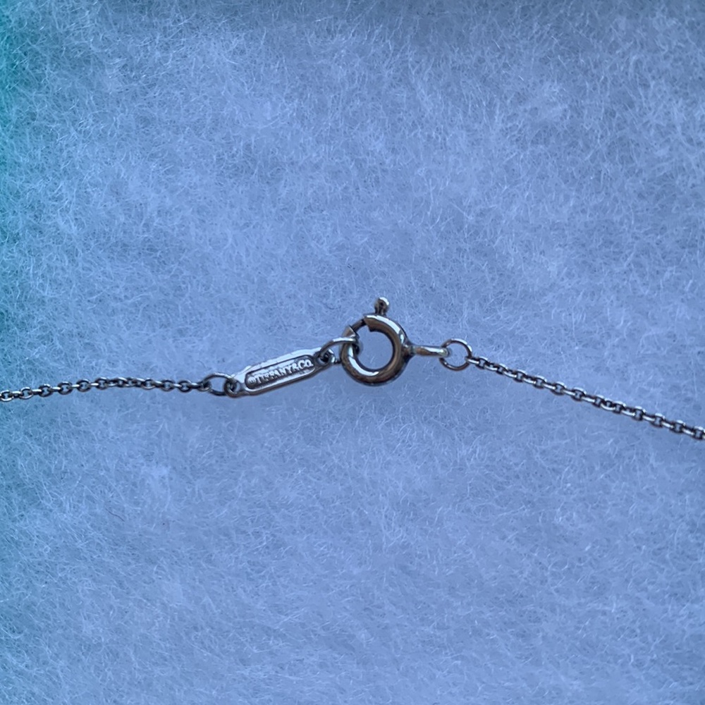 Tiffany & Co. Pink Sapphire Heart Key Necklace - Picture 6 of 8